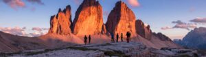 Trek dans les Dolomites - Atalante - Carte des Voyages ATR